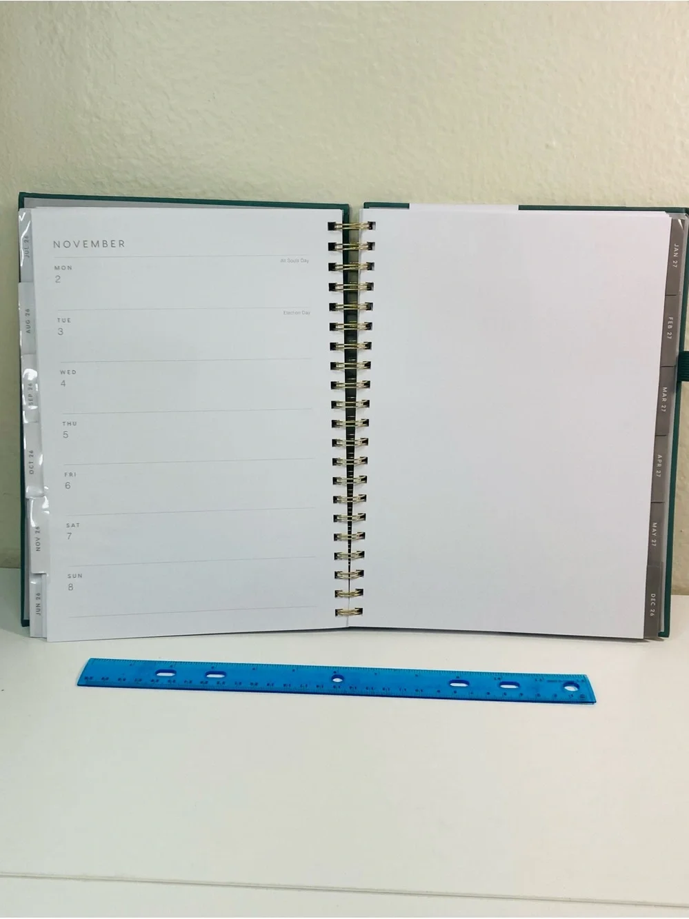 NWT 18 Months Jan 2026 - July 2027 School Year Planner Hardcover Spiral Notebook